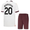 Manchester City Bernardo 20 Matchtröjor Barn Borta Fotbollströja 2023-24 Manchester City Bernardo 20 Matchtröjor Barn Borta Fotbollströja 2023-24